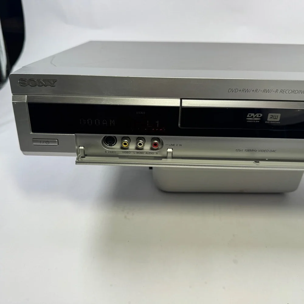 Sony RDR-GX300 Silver DVD Recorder VHS Combo‎ Player Record and Playback